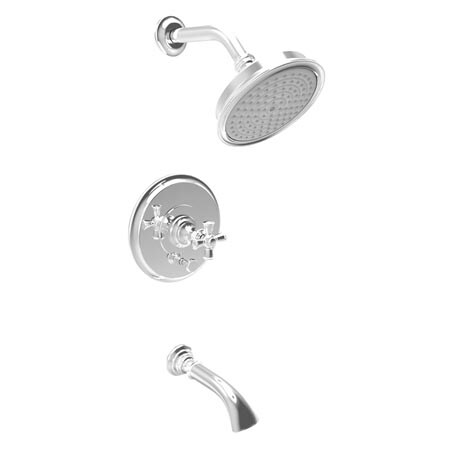Newport Brass Balanced Pressure Tub & Shower Trim Set in Polished Chrome 3-2442BP/26